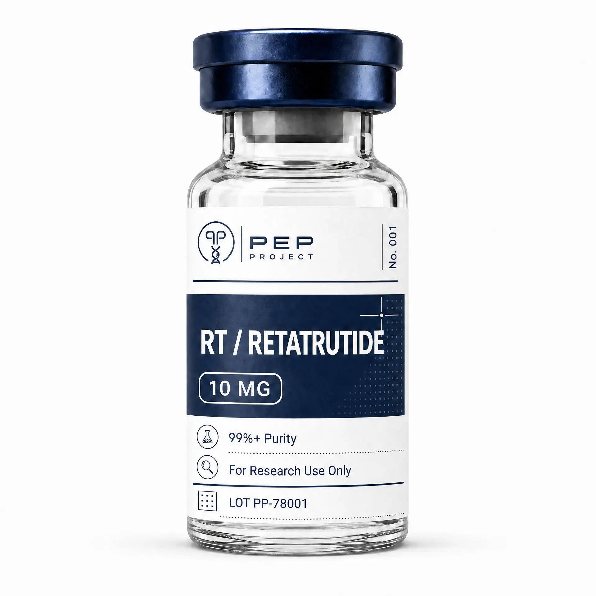 RT / Retatrutide 10 mg research vial