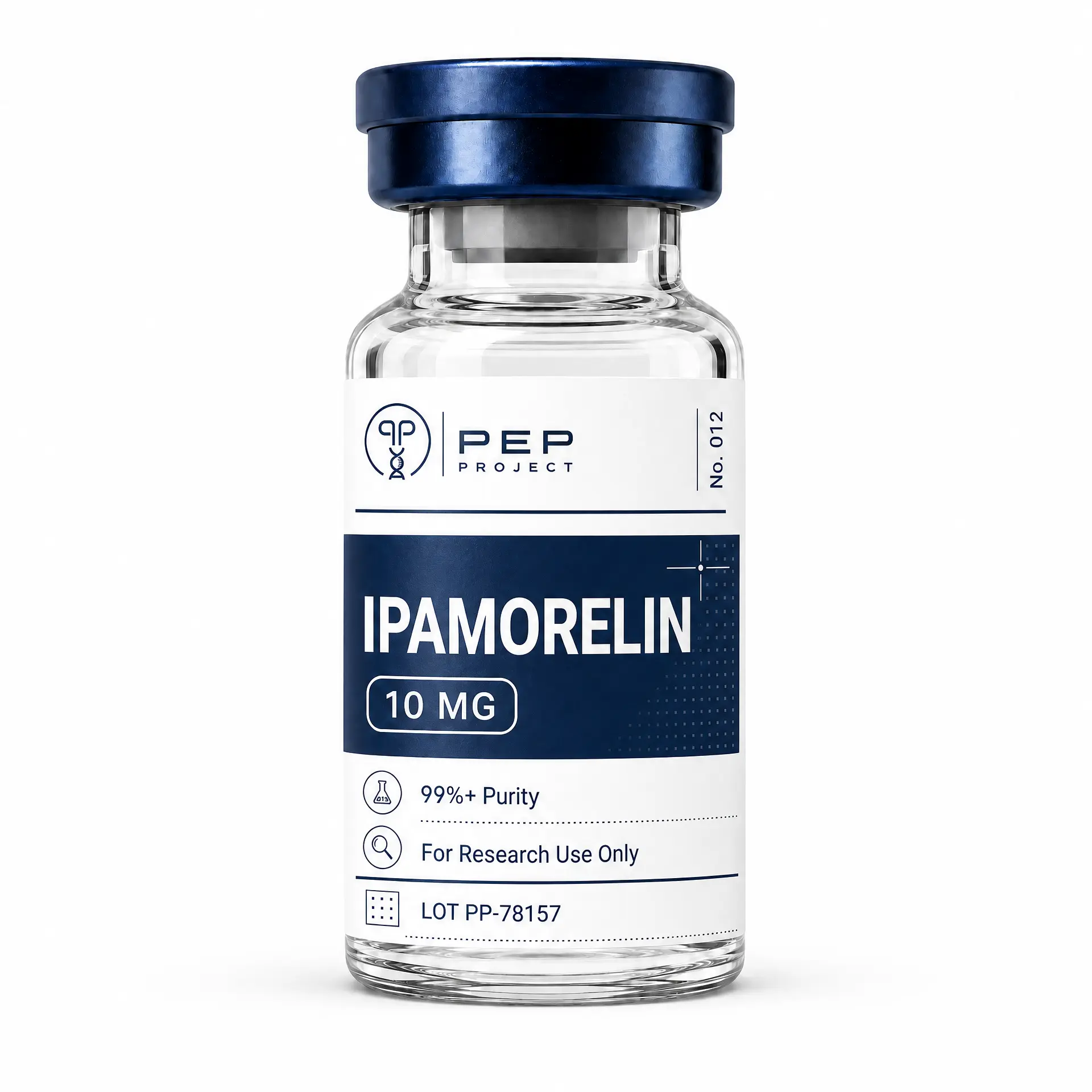 Ipamorelin 10 mg research vial